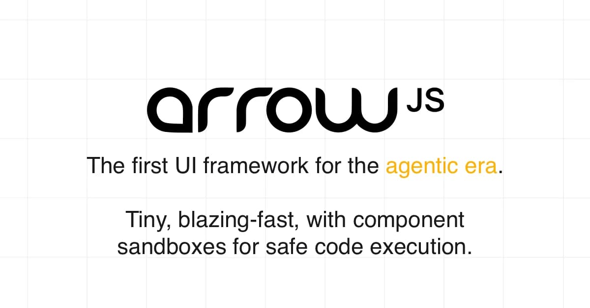 ArrowJS preview
