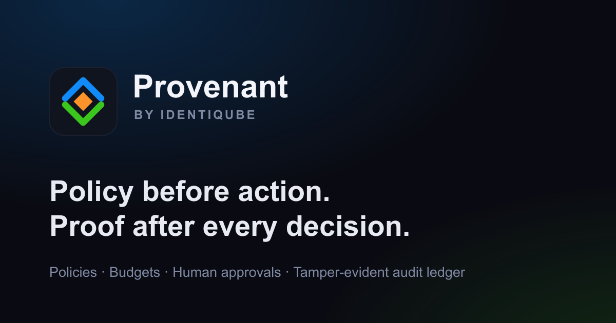 Provenant preview